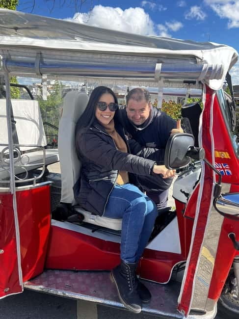 1.5-hour Tuk Tuk Tour in Madrid - From the Royal Palace to Plaza de la Villa
