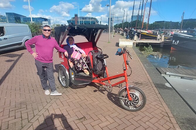 1 Hour Private Amsterdam Rickshaw Tour - The Anne Frank House area