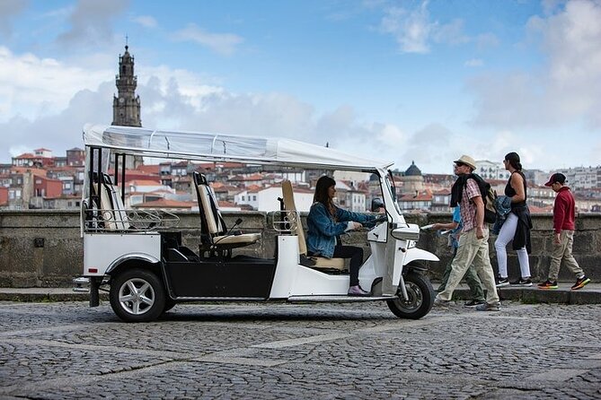 2 Hour Discover Gaia on a Private Eco-Friendly Tuk Tuk Tour - Passing Cais de Gaia and the wine-cellar district