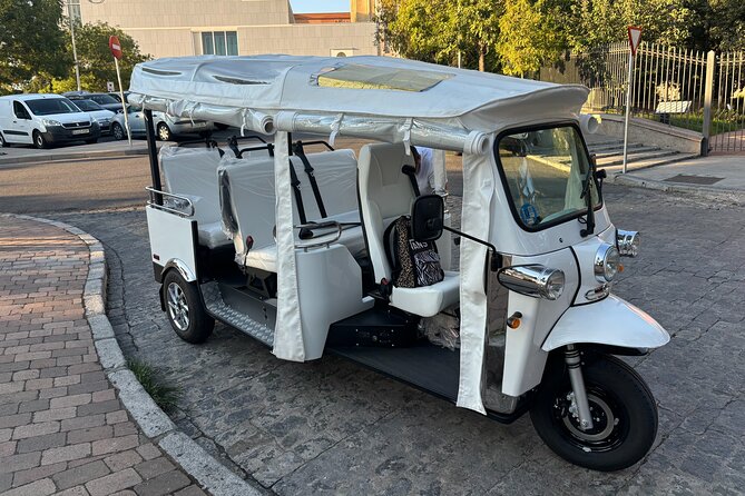 2 Hour Private Panoramic Tuk Tuk Tour - Puerta de Alcalá and the grand city route
