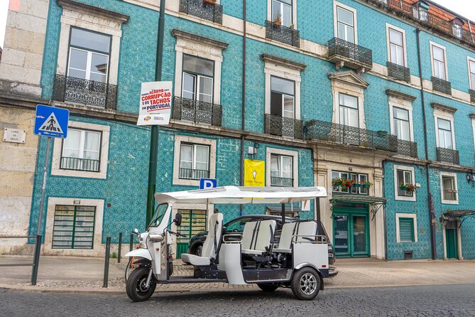 2h “Untouched Lisbon” - Hidden Secrets Tuk Tuk Tour - Starting at Rossio and entering the old quarters