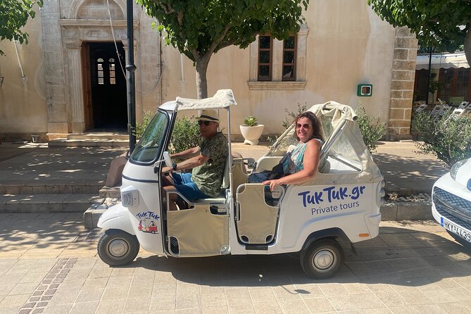 3 Hour Tuk Tuk Adventure from Malia to Hersonissos - Honey, olive oil, and raki tasting