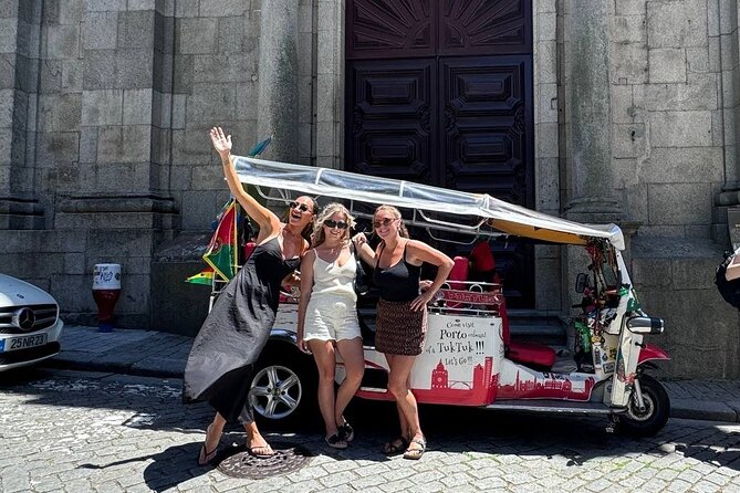 3 Hour Tuk tuk Tour in Porto - Sunset views at Virtudes and the Clérigos quarter