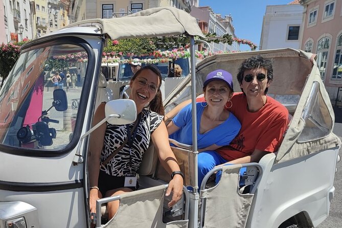 3 Hours Private Tour of Lisbon's Historic Center by Tuk Tuk - A fast ride through Lisbon’s steep historic center