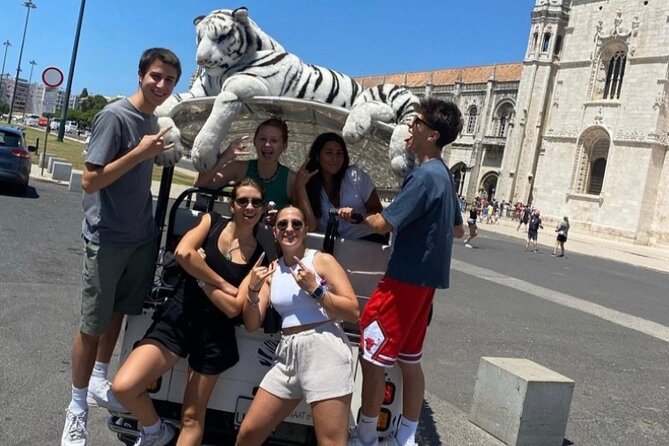 4-hour Tuk Tuk Tour of Belém, City Center, and Lisbon's Old Town - Baixa’s squares, theater, and tiled facades