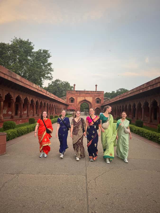Agra: Taj Mahal Guided Tour with Tuk-Tuk - Mehtab Garden gives you a different Taj view