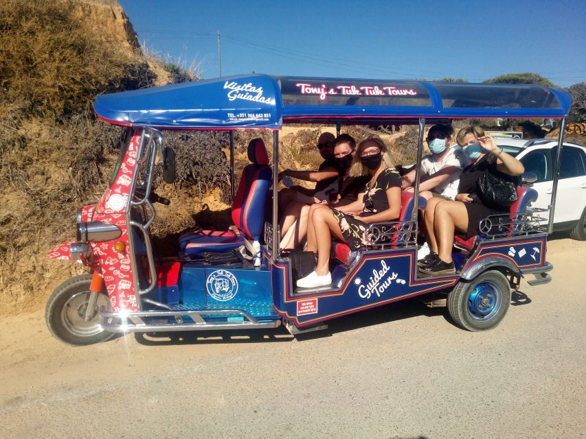Albufeira: Benagil Caves & Senhora da Rocha Tour by Tuk Tuk - Key points at a glance