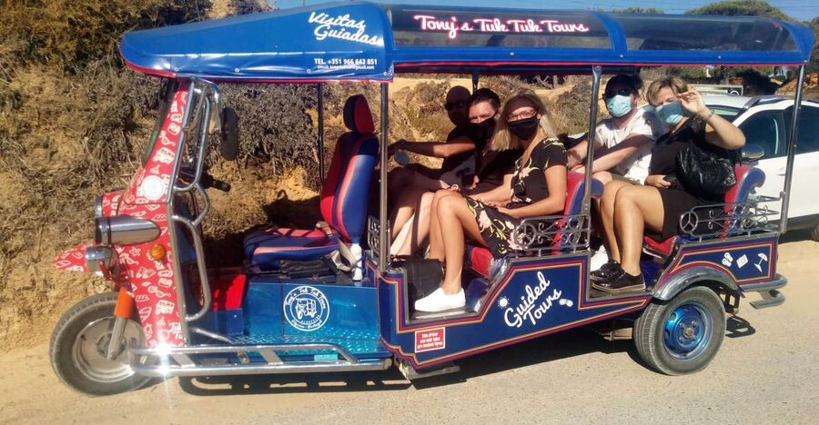 Albufeira: Benagil Caves & Senhora da Rocha Tour by Tuk Tuk - What this three-hour tuk tuk tour really offers