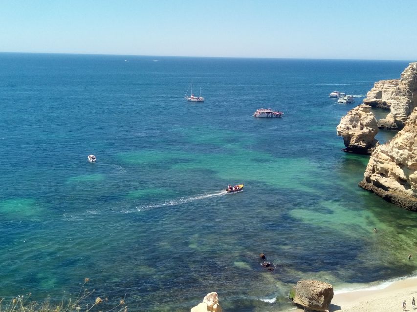 Albufeira: Benagil Caves & Senhora da Rocha Tour by Tuk Tuk - Algar Seco and the small Boneca Cave