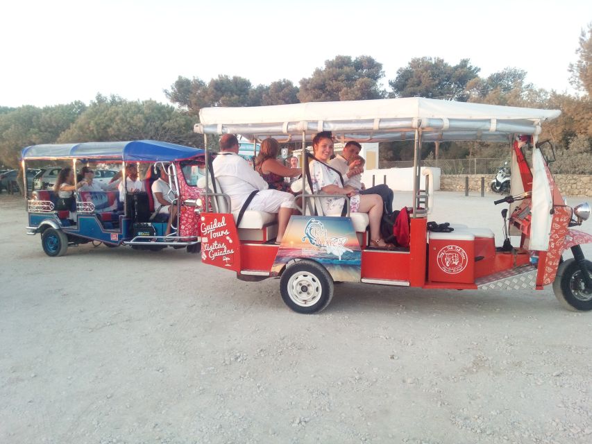 Albufeira: Benagil Caves & Senhora da Rocha Tour by Tuk Tuk - Seeing Benagil Cave from the top