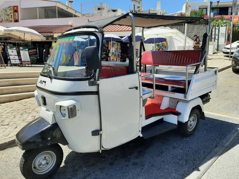 Albufeira: Guided Tour by Tuk-Tuk - Beaches, cliffs, and photo stops
