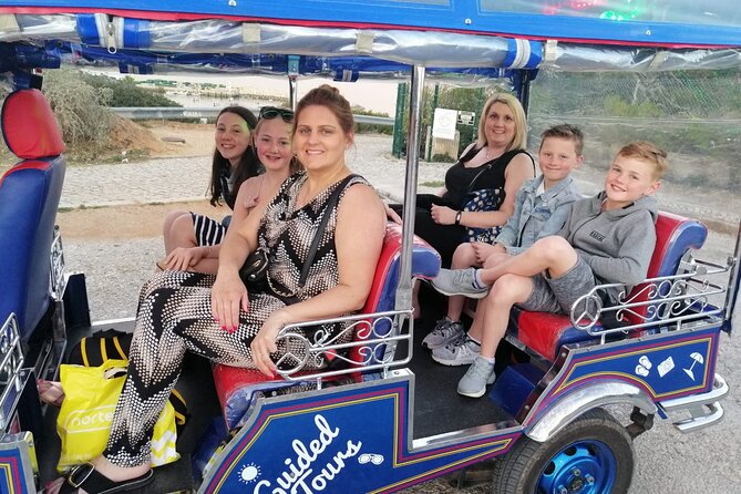 Albufeira On A Rickshaw / Tuk-Tuk - The New Town strip: bars, restaurants, and holiday Albufeira