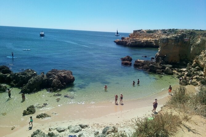 Albufeira On A Rickshaw / Tuk-Tuk - Arrifes Beach and the Sardine Beach rock formations