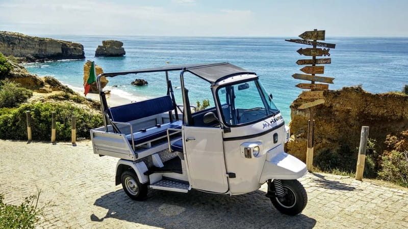 Albufeira: Tuk Tuk Ride with Old Town and Beaches - Key points at a glance