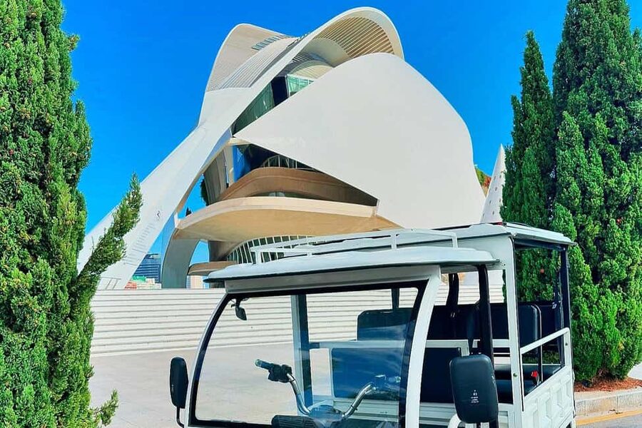 Alicante: Tuk Tuk Tour - Plaza de los Árboles Viejos and Plaza Gabriel Miró