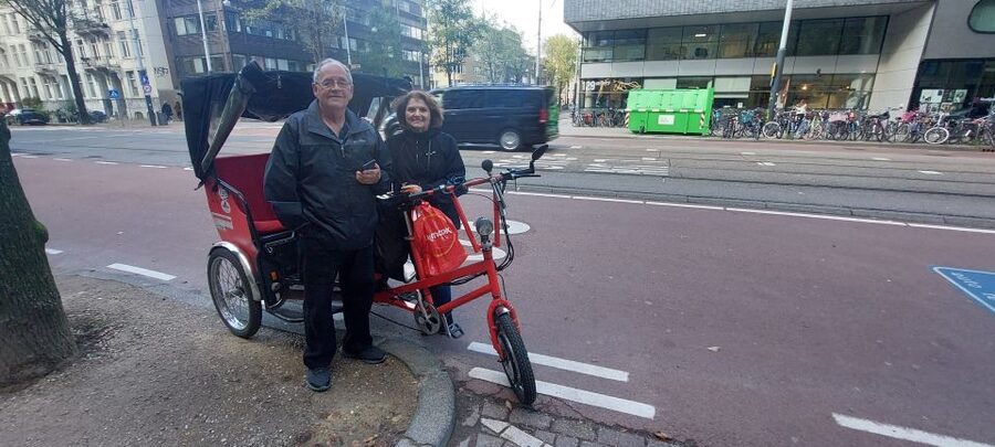 Amsterdam: Private City Highlights Tour by Rickshaw - The Amstel and Skinny Bridge area