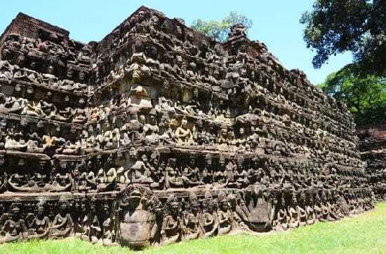 Angkor Thom Afternoon Tour by Tuk Tuk - The Terrace of the Elephants and royal power