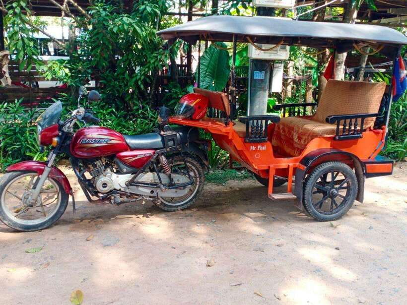 Angkor Wat Tour by Tuk-Tuk with English Speaking Driver - Baphuon, the royal terraces, and a lot of stone underfoot