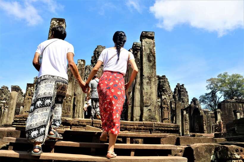 Angkor Wat: Tuk Tuk and Walking Tour - A private tuk tuk makes the long route workable