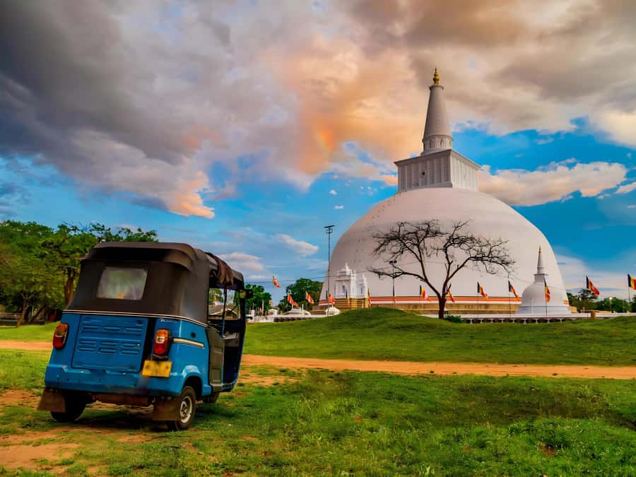 Anuradhapura: Tuk Tuk Tour - Ancient City with Audio Guide - The audio guide and the driver
