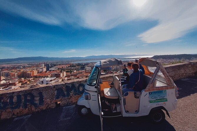 Apelisetta tuk tuk: 1 tour of Cagliari - Alberto’s guiding style and the value of a private ride