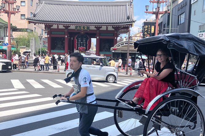 Asakusa, Tokyo: Rickshaw Experience and Highlights Walking tour - Senso-ji is the heart of the walk
