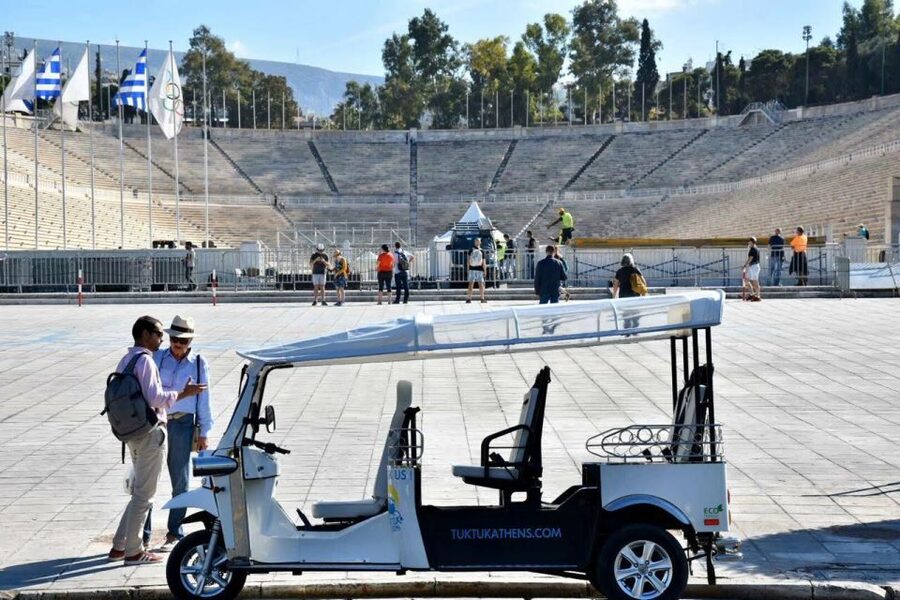 Athens: Private Evening Sightseeing Tour by Electric Tuk-Tuk - Roman Agora, Hadrian’s Library, and Thiseio