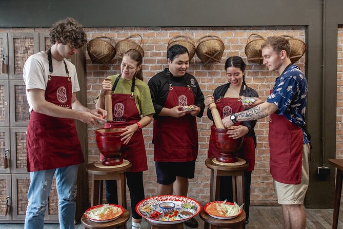 Authentic Thai Cooking with the Largest market visit &TukTuk ride - What you may cook in three and a half hours