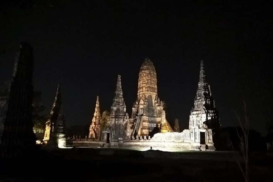 Ayutthaya Evening Tuk Tuk Temples Tour From Bangkok - From Bangkok Hotel to Banglan Night Market