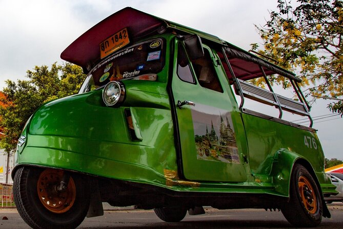 Ayutthaya Funky Frogy Tuk Tuk Experience With Famous Temple - Wat Lokayasutharam and the reclining Buddha
