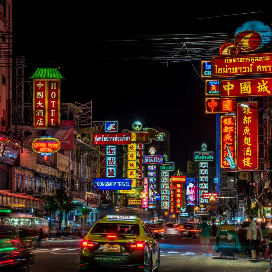 Bangkok Night Tuk Tuk: Private Tour of Markets & Landmarks - Talat Noi and Rong Kueak Shrine