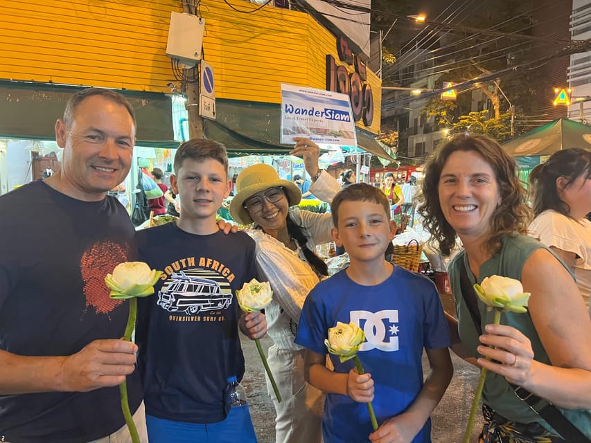 Bangkok Tuk-Tuk by Night with Chinatown Street Food Meal - Seeing the Grand Palace and the Giant Swing from the tuk-tuk