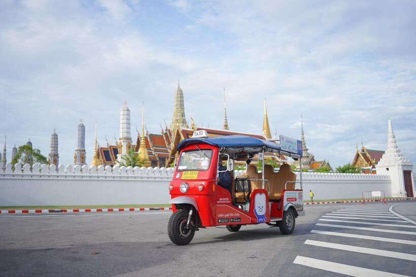 Bangkok: Tuk Tuk Day Pass App & Boat Chao Phraya River - Key points to know before you book
