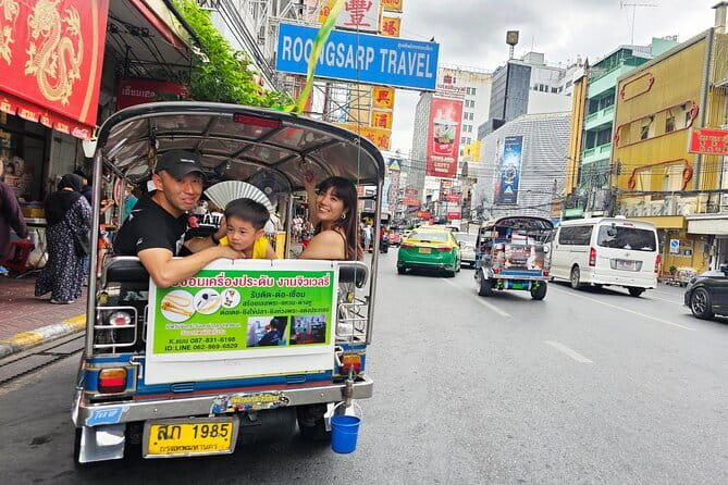 Bangkok TUK TUK Twilight Cultures Market and Food Taste - Song Wat Road, Bangkok’s old commercial side
