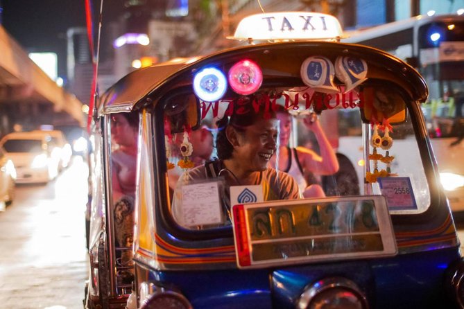 Bangkok Under the Night Lights by TUK-TUK (SHA Plus) - A snack near Tha Chang Pier