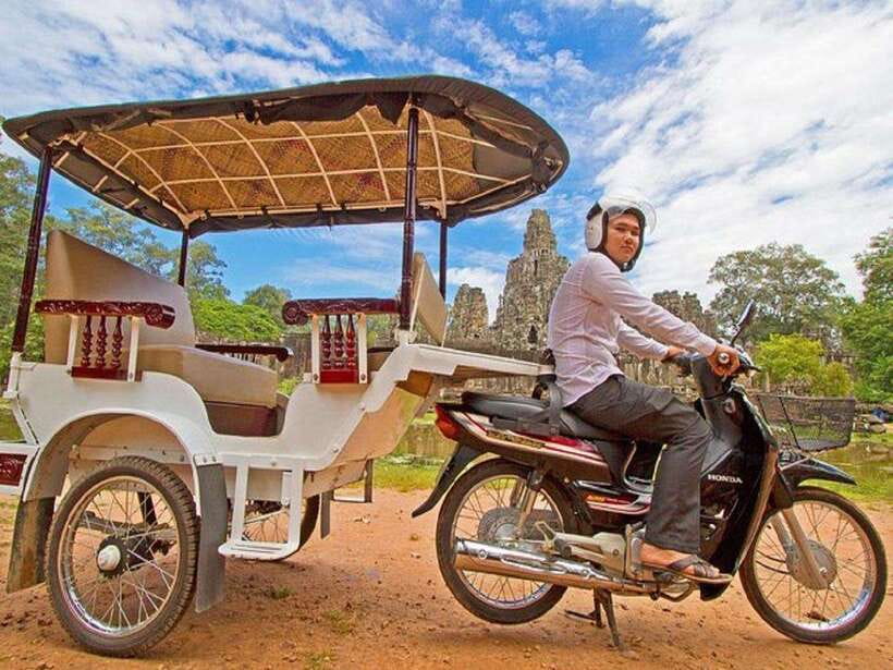 Bantreay Srei , Kbal Spean and Landmine Museum with Tuk Tuk - Who will enjoy this day most