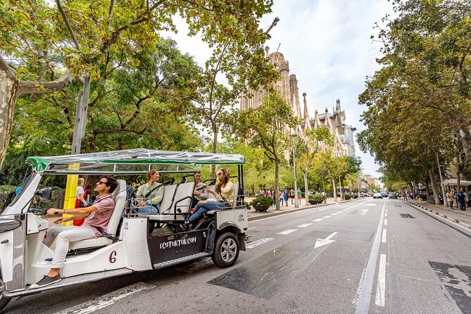 Barcelona Express Tour in a Private Eco Tuk Tuk - Monumental, the former bullring