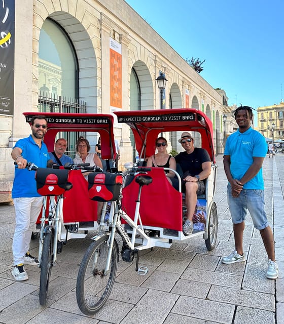 Bari: Old Town Guided Eco-Friendly Rickshaw Tour - Key points to know before booking
