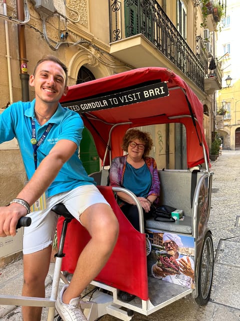Bari: Old Town Guided Eco-Friendly Rickshaw Tour - The seafront and Bari’s art deco side
