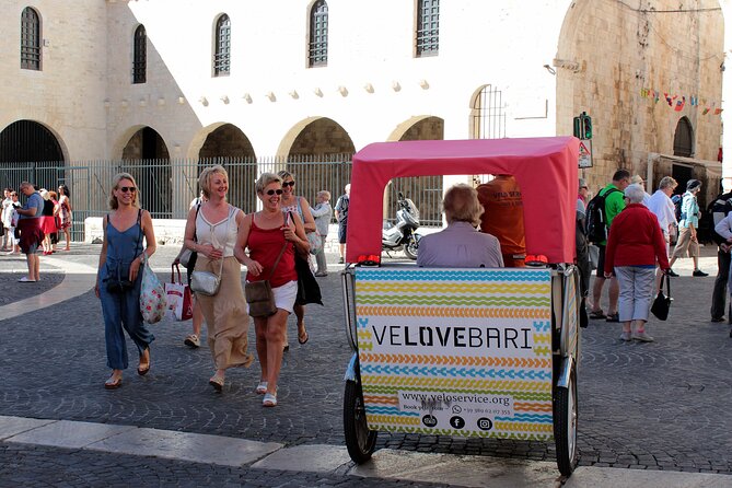 Bari Street Food Tour by Rickshaw - Why the rickshaw works well in Bari’s old town