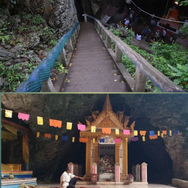 Battambang family tuktuk tour BambooTrain/Wat Banan/Bat cave - What Pao adds to the day