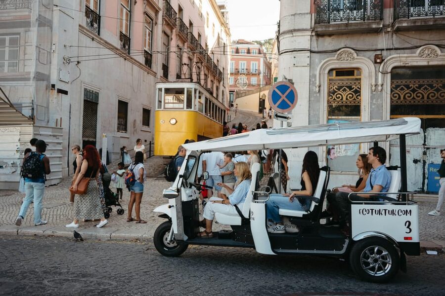 Belém: Private City Tour by Eco Tuk Tuk - The 25 de Abril Bridge and the riverfront ride