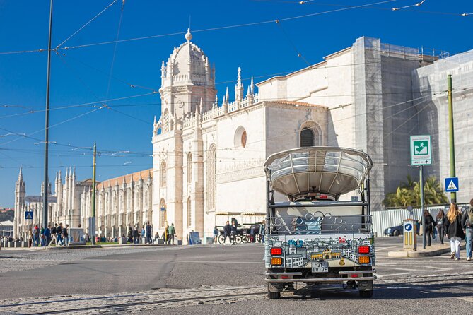 Belém Private Tuktuk Tour - Tower of Belém beside the water