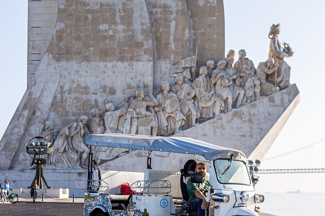 Belém Private Tuktuk Tour - From central Lisbon to Pastéis de Belém