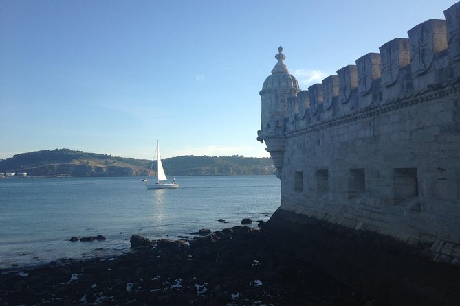 Belem Tour by Tuk Tuk from Lisbon - Belém Tower and the edge of the Tagus