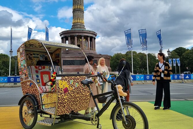 Berlin Rickshaw Tours Historical & Photo City Tour 120min - Sightseeing - The Holocaust Memorial requires a quiet look