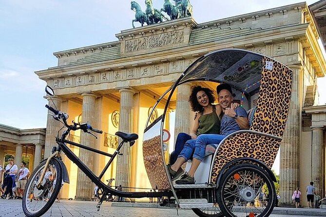 Berlin Rickshaw Tours Historical & Photo City Tour 120min - Sightseeing - Victory Column and Tiergarten add a pause from the stone