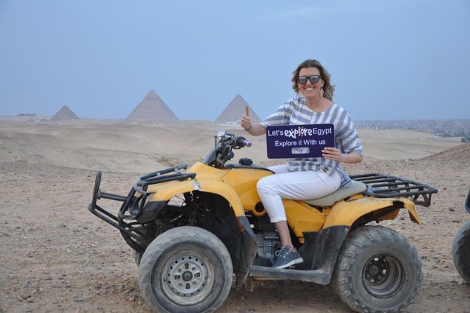 Best adventure around Giza Pyramids ,2hrs Camel Ride, Quad Bike and Tuk Tuk tour - One day, three ways to see Giza
