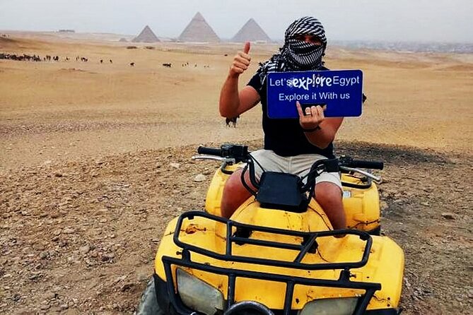 Best adventure around Giza Pyramids ,2hrs Camel Ride, Quad Bike and Tuk Tuk tour - A tuk-tuk look at local life