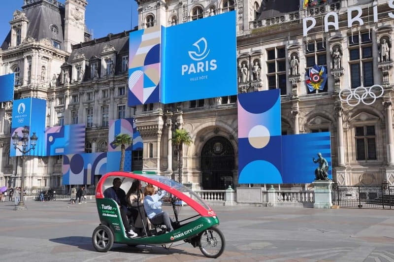 Best of Paris Private Rickshaw bike Tour with guide - From the Louvre to Notre Dame